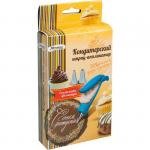 Кондитерский шприц-аппликатор (2 пакета, 2 насадки, аппликатор) MARMITON 120