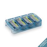  Kассеты для бритья Dorco Pace 6 c триммером, 4 шт.