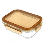 VETTA Контейнер для продуктов на защелках 600 мл, жаропрочное стекло