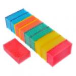 VETTA Набор губок для мытья посуды "Прима" 10 шт., 8х5х2,5 см