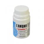 БАД Глицин с витамином С, таблетки массой 500 мг, 60 таб.