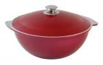 Казан для плова 7 л ДП (бордо)