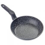 SATOSHI Стоун Сковорода литая d20 см, антипригарное покрытие Мрамор, индукция