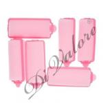 Бигуди Поролон РОЗОВЫЕ 6шт Д 2,5 см длина 6,8 см (301-243)