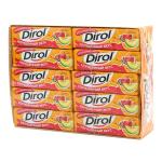 Dirol Арбузно-дынный коктейль, жевательная резинка, 13,6 г