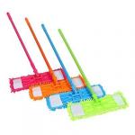 VETTA Швабра эконом с насадкой из микрофиб. без подкл., телескоп., металл, 70-120 см, насадка 50 г