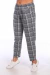 Брюки женские Клетка (футер набивной)