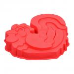 Форма силиконовая "Петушок" 25*20*4 см, цвет в ассортименте MARMITON