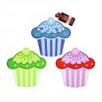 Подставка термостойкая силиконовая Пирожное 19*19 см, дизайн в ассортименте MARMITON