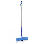 VETTA Окномойка двусторонняя (скребок 23 см+микрофибра 25х7 см), телеск.черенок нерж.сталь 105 см