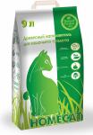 Наполнитель для кош.туалета древесный HOMECAT 16 л/5,2 кг, арт.23922НС