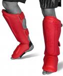 Защита голень-стопа SGS-064V, красный