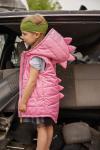 Жилет Дино pink