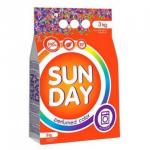 Sunday Стиральный порошок парфюм.Автомат д/цветного 3 кг