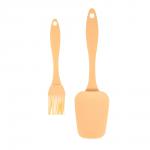 Набор кулинарный силиконовый 2 предмета (кисточка 17 см, лопатка 24 см), цвет в ассортименте MARMITON