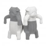 Ситечко для заваривания чая силиконовое "Собака", 9*6,5 см, цвет в ассортименте MARMITON /120/24