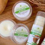 Бальзам для губ "Кокос" туба (с нерафинированным маслом кокоса)