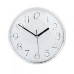 LADECOR CHRONO Часы настенные "Металлик", пластик, 25см, 1хАА, серебро
