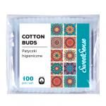 Ватные палочки Sweet Sense/AQUELLA п/э 100 шт,  арт.7445/06449/40156