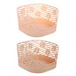 VETTA Корзинка универсальная Верона, пластик, 23x22x13 см, 2 цвета