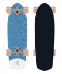 Круизер деревянный Blueberry 28.5''X8.25''