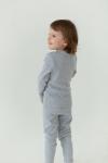 Джемпер-лонгслив Рубчик св. серый