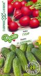 Огурец Гостинец +Редис Гусар серия Н18 ДУЭТ Х с 2,3г 1/ (Гавриш) Россия