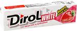 Dirol Клубника, жевательная резинка, 13,6 г