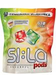 SI:LA Капсулы д/стирки PODS SUPERSET д/цветн. и белого, 100% и 50% загрузки 63 шт.