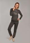 Комплект с брюками  "ГОРОД" (серый №3)