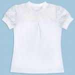 *Водолазка с кружевами короткий рукав