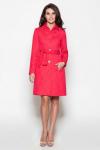 Тренч жен. розовый 50%Хлопок/50%ПЭ