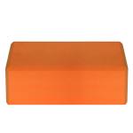 Блок для йоги, оранжевый