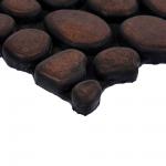 Коврик придверный 45*75 см,  медь, Камушки  VORTEX