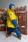 Куртка зима Colour block yellow