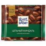 Ritter Sport Молочный с цельным миндалем, 100 г