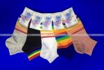 Носки женские с яркими полосочками