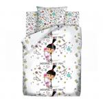 Детское постельное белье Агнес с единорогом