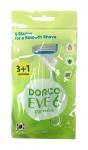 Станки для бритья одноразовые Eve 6 жен., 4 шт.