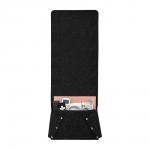 QWERTY Органайзер для дивана/кресла из фетра, 32*6*80 см, 3,8 л,  цвет темно-серый /24/6