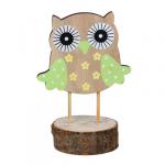 INBLOOM Декор садовый Сова 15 см,  МДФ,  3 дизайна