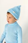 *Шапка Капля голубой