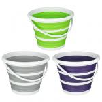 VETTA Ведро складное силиконовое, 10 л, 3 цвета