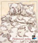 Ткань бязь 150 см ЛЮКС "Восточный танец" (бежевый) Акварель