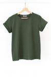 Джемпер с коротким рукавом Классик Оливка