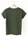 Джемпер с коротким рукавом Классик Оливка