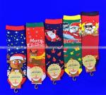AMIGOBS носки женские Новогодние "ДЕД МОРОЗ" арт. 9274