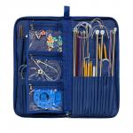 Для вязания "Gamma" OGN-01 Органайзер для спиц и крючков ткань нейлон 43 см