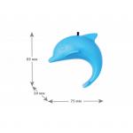 Ночник Camelion NL-181  0.5W 4LED 85x70x55 Дельфин  220V, пластик, выкл.