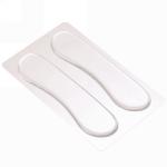 Пяткоудерживатели для обуви силиконовые, в пакете, 9,5*2,5 см, пара